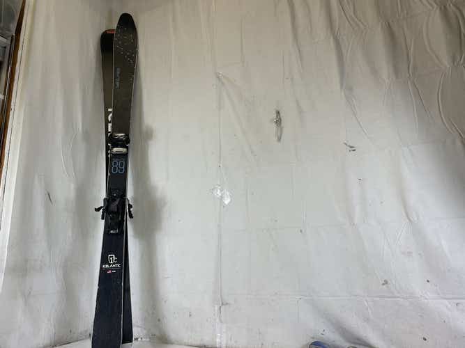 Used 2017 Icelantic Sabre 89 Snow Skis W Tyrolia Attack 13 Bindings