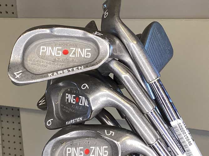 Used Ping Zing Reddot Missing 7ir 2i-sw Steel Iron Sets
