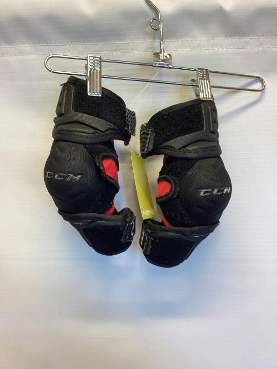 Used Ccm Qlt Purelite Elbow Pads Jr Sm Sm Hockey Elbow Pads