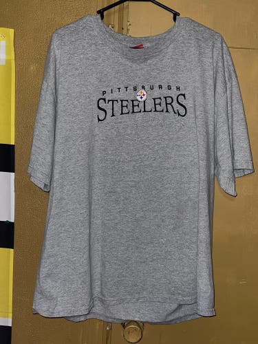 NFL VF Image Wear Pittsburgh Steelers T Shirt Mens Size XL Short Sleeve Vintage.