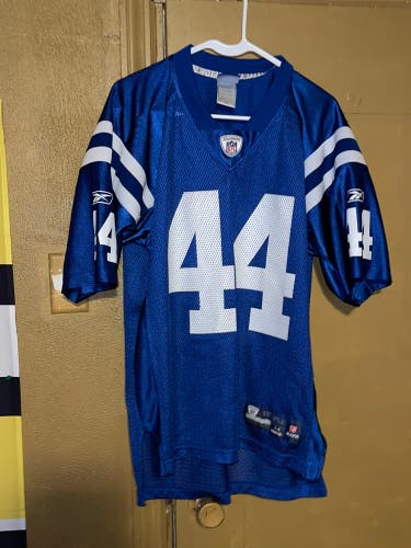 Reebok NFL Equipment Indianapolis Colts Dallas Clark Jersey Mens Size Medium Use