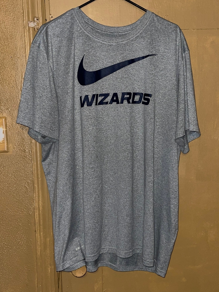 Nike Dri Fit NBA Washington Wizards T Shirt Short Sleeve Graphic Mens Size XXL