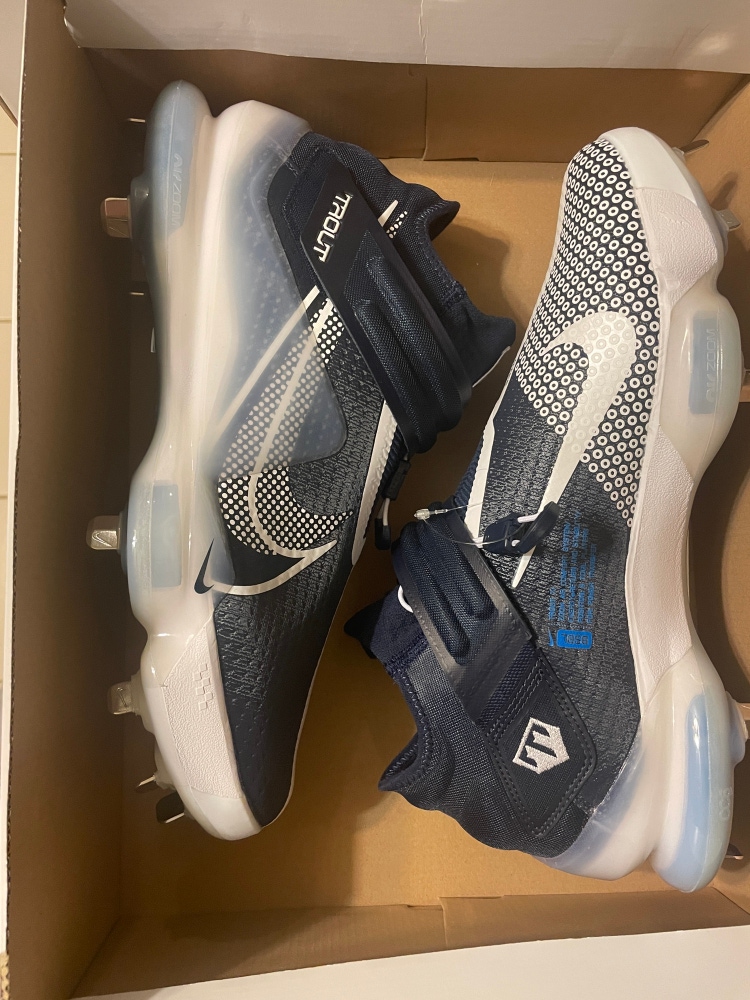Nike Force Zoom Trout 7 Metal Baseball Cleats Blue