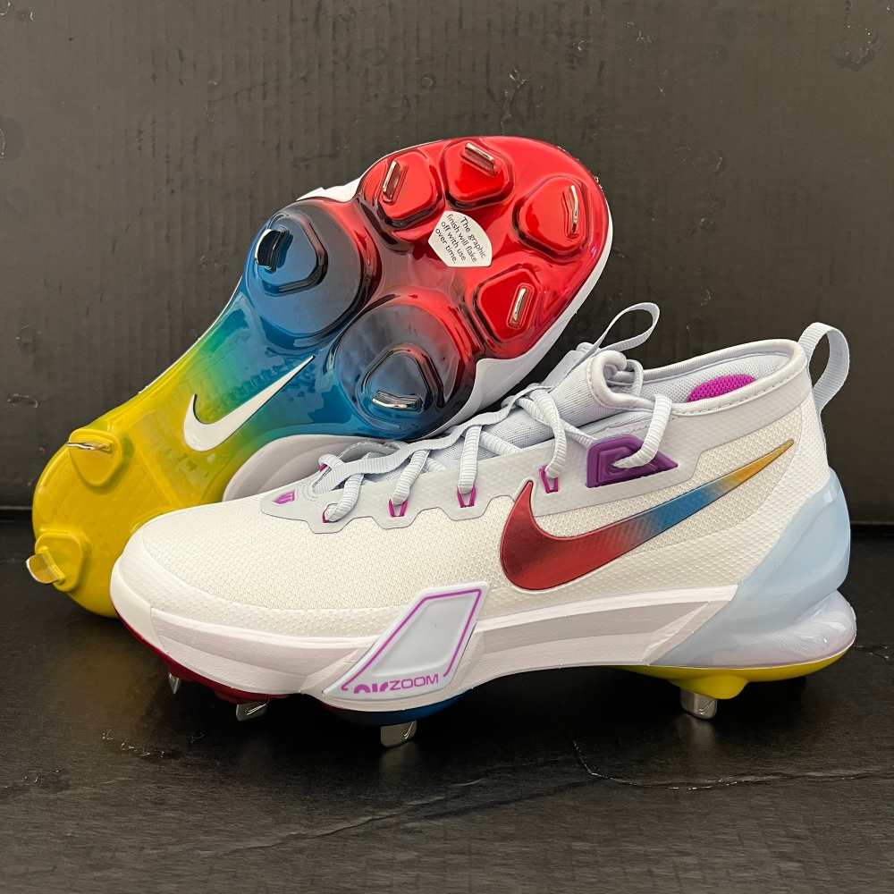 (Size 10) Nike Force Zoom Trout 9 Elite 'Rainbow' Men's Baseball Cleats