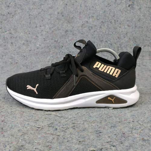 Puma Enzo 2 Womens 8.5 Running Shoes Low Top Trainers Sneakers Black 194374-03