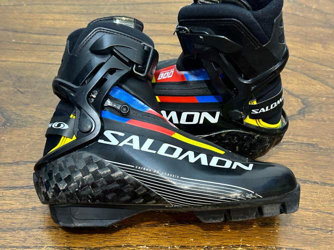 Salomon S-Lab Carbon Pilot Skate Ski Boots US Mens 5 XC Nordic Cross Country