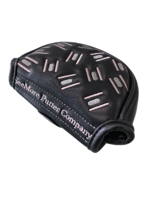 NEW SeeMore Black w/ Floating RST Right-Handed Mallet Putter Headcover