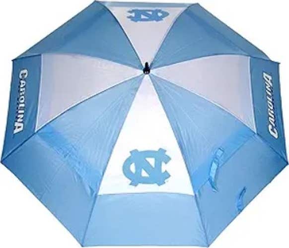 Team Golf NCAA UNC Tarheels Double Canopy Umbrella (Blue, 62") Golf NEW