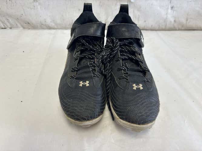 Used Under Armour Harper 7 Mid Rm Jr 3025598-001 Junior 05 Baseball And Softball Cleats
