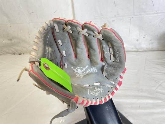 Used Rawlings Fast Pitch Fp105gw 10 1 2" Leather Palm Youth Fastpitch Softball Glove