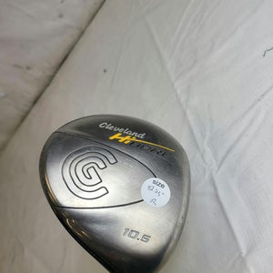 Used Cleveland Hibore Titanium 10.5 Degree Regular Flex Graphite Shaft Golf Driver 42.25"