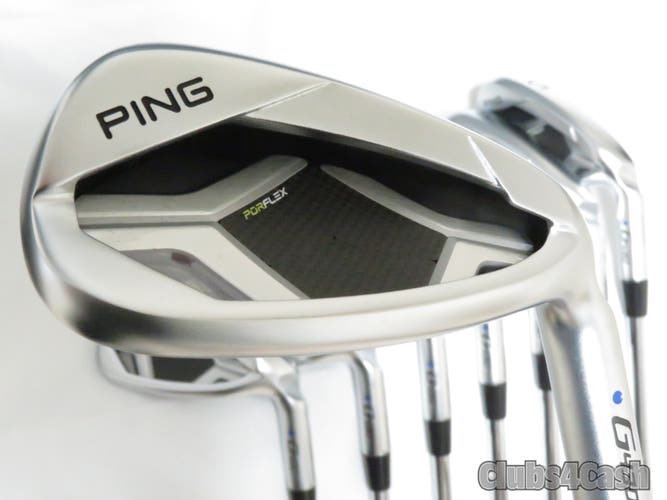 PING G430 Irons Blue Dot True Temper Elevate MPH 95 Regular 5-P, 45°, 50°  +1/2"