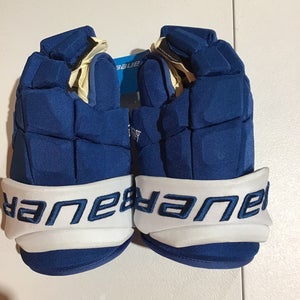 New Rodrigues Colorado Avalanche Bauer 14" Pro Stock Supreme Ultrasonic Gloves