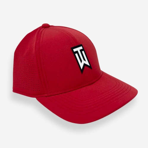 Nike Golf Legacy 91 Tiger Woods University Red Flex Hat Size S/M