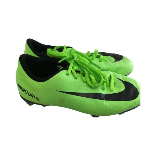 Used Nike Mercurial Vortex Iii Junior 4 Cleat Soccer Outdoor Cleats