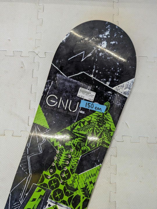 Used Gnu Carbon Credit Series 150 Cm Men's Snowboards