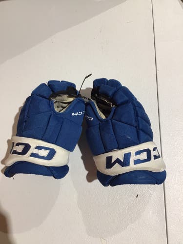 Lightly Used Colorado Avalanche #11 CCM 13" Pro Stock HGPJS Gloves