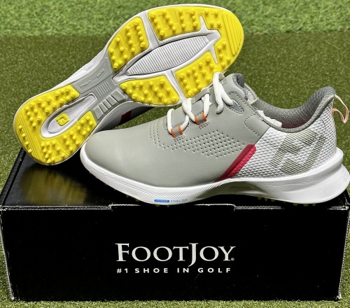 FootJoy FJ Fuel Womens Golf Shoes Gray/Pink Size 7 Medium New in Box #99999