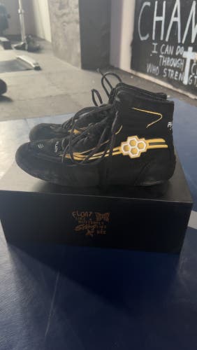 Rudis 95 Wrestling Shoes Black/Gold Size 9