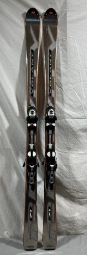 Volant Gravity 71 165cm Stainless Steel Capped Skis Salomon S711 Bindings CLEAN