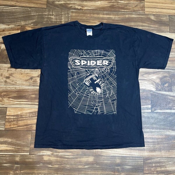 Vintage 90s Fishing Spider Wire Graphic T-Shirt Mens Size XL RARE
