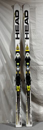 HEAD Worldcup Rebels I.GS RD 183cm 104-68-89 Skis Freeflex Pro Bindings