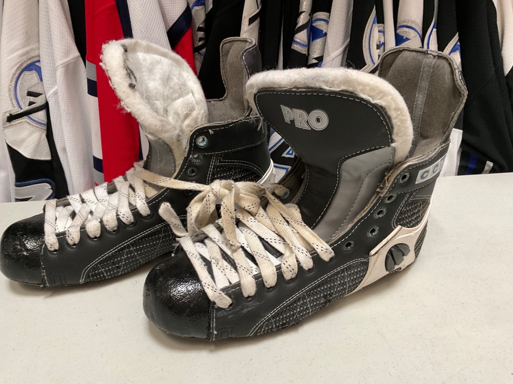 Tampa Bay LIGHTNING - Juha YLONEN - Player Issued/Worn - CCM Pro Skate Boots