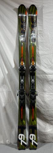 Fischer AMC 79 176cm 116-79-104 r=19m All-Mountain Skis Fischer FX12 Bindings