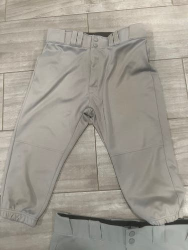 Gray Used XL Easton Game Pants