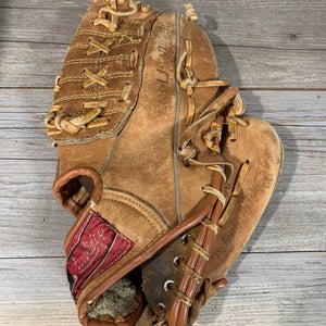 Vintage Rawlings Reggie Jackson Leather Baseball Glove RHT RGB90 Deep Well Pocket