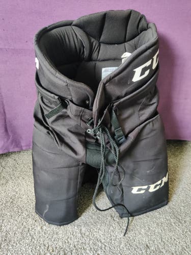 CCM HP30 Hockey Pants Pro Stock Black Large
