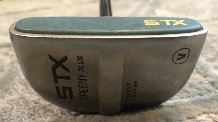 STX Greeny Plus V Mallet Putter Center Shafted 36” Original Steel Shaft & Grip