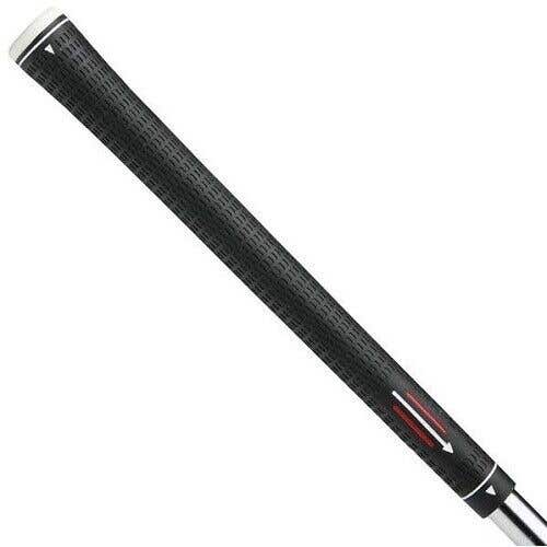Grip One Max Tac Golf Grips - Grip One Alignment - STANDARD Black