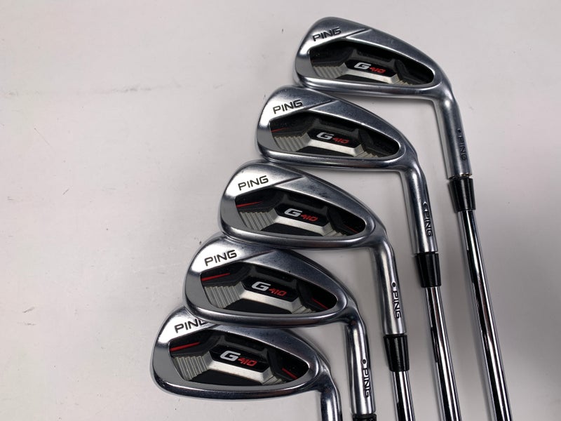 Ping G410 Iron Set 6-PW Black Dot True Temper DG R300 Regular RH Midsize Grips