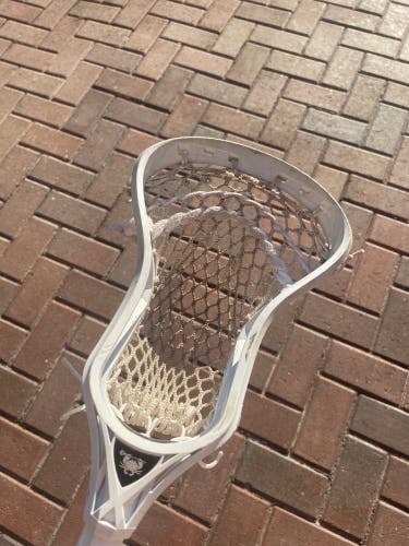 Used (Profesionally Strung Mid Pocket) Attack & Midfield Strung Rebel Offense Head
