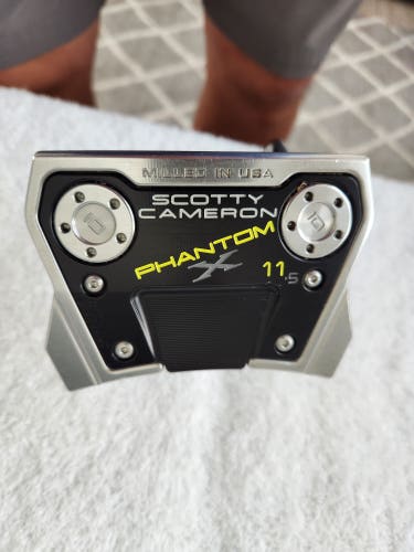 Titleist Scotty Cameron Phantom X 11.5 Mallet Putter RH; Scotty Cameron Steel Shaft