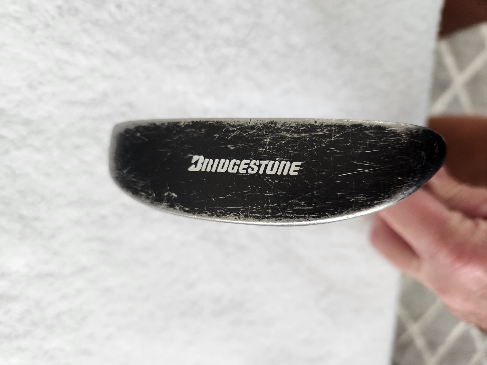 Bridgestone A-V Putter; Steel Shaft