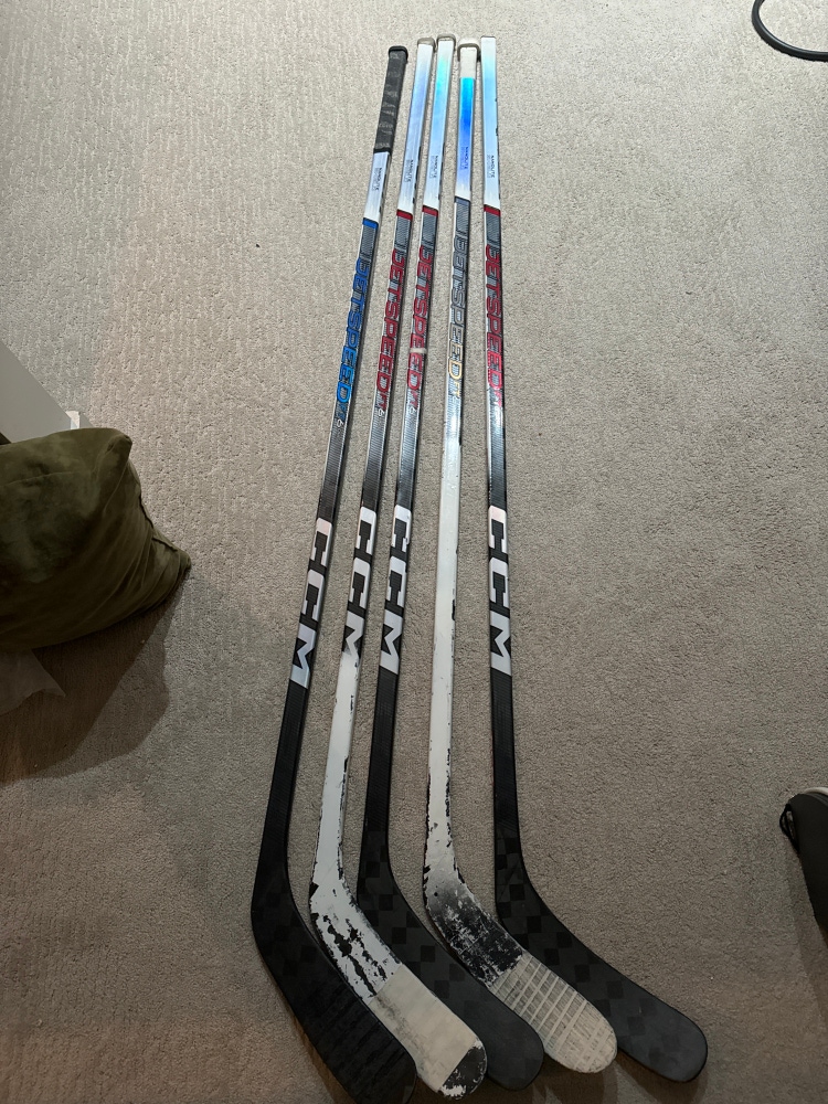 5 pack of ft6 pro hockey sticks