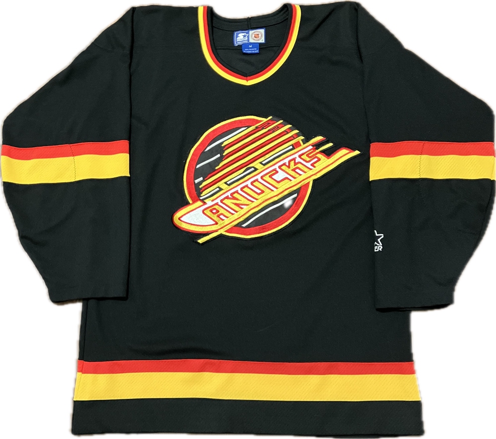 Vancouver Canucks Blank STARTER NHL Hockey Jersey Size M