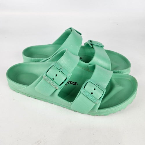 BIRKENSTOCK Arizona EVA Essentials Sandals Slides Green Women's Size: 39 / 8