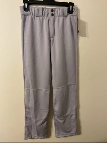 New NWT EvoShield Salute Youth Boy's Baseball Pants Open Bottom Gray Size Large