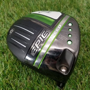 2021 CALLAWAY EPIC SPEED DRIVER 10.5* CLUBHEAD ONLY VERYGOOD