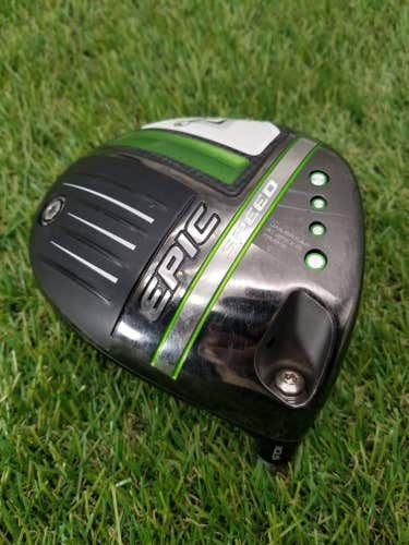 2021 CALLAWAY EPIC SPEED DRIVER 10.5* CLUBHEAD ONLY VERYGOOD
