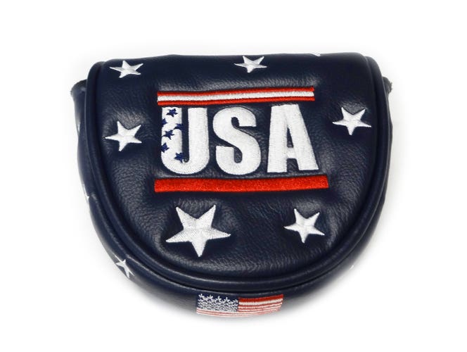 NEW PRG USA Navy Magnetic Mallet Putter Headcover