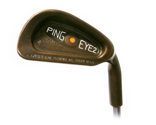 Ping Eye 2 + BeCu Single 3 Iron Orange Dot Steel Ping Microtaper Stiff Flex