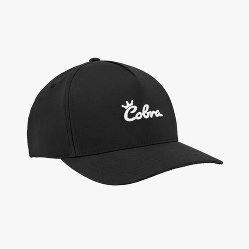 NEW 2024 Cobra Small Crown Black/White Glow Adjustable Snapback Golf Hat/Cap