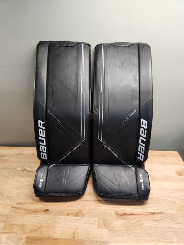 Sr. Small Bauer Supreme M5 Pro Goalie Leg Pads