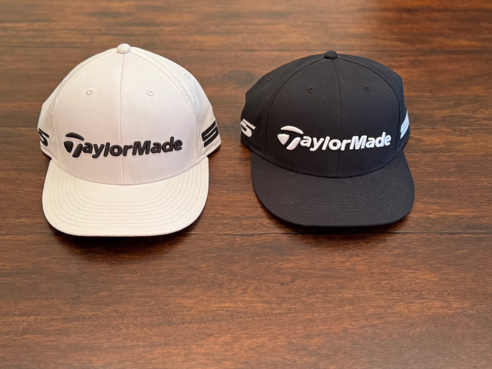 Lot of 2 - Taylormade Sim2 SnapBack Tour Hats