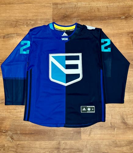 Nino Niederreiter Team Europe 2016 Adidas World Cup of Hockey Jersey (M)
