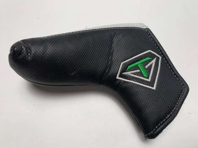 Odyssey Toulon Design Putter Headcover Blade Head Cover Black Green HC